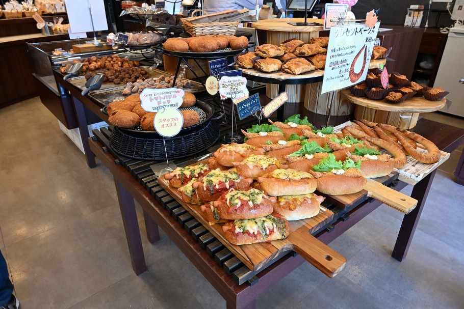 ブーランジェリーShowの内観