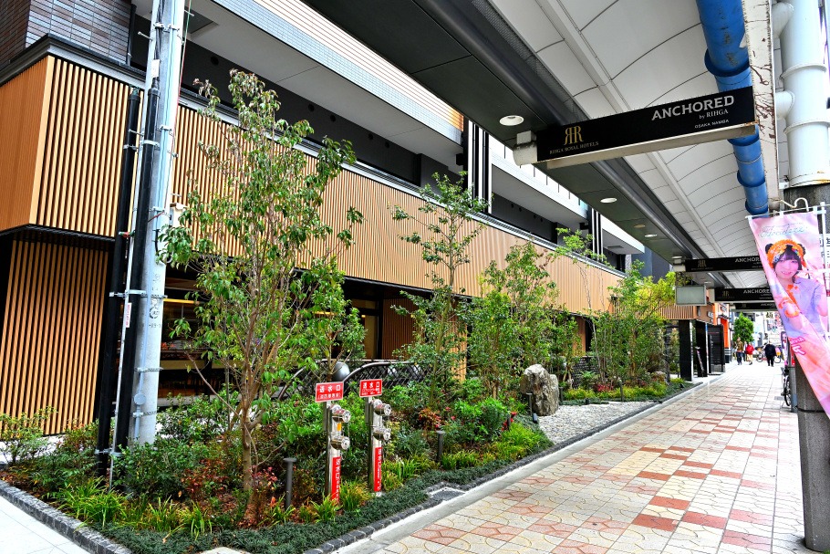 アンカード・バイ・リーガ 大阪なんばの外観