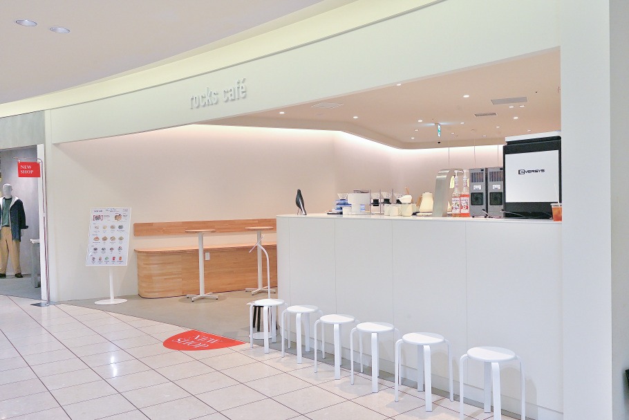 rocks cafeの外観