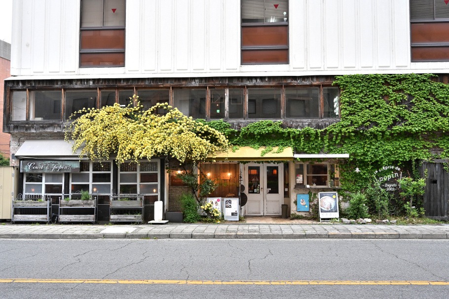 ポパンクールカフェの外観