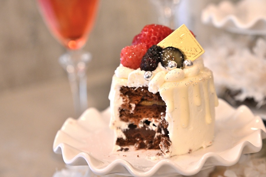 monoGRAM studio caféのショートケーキ