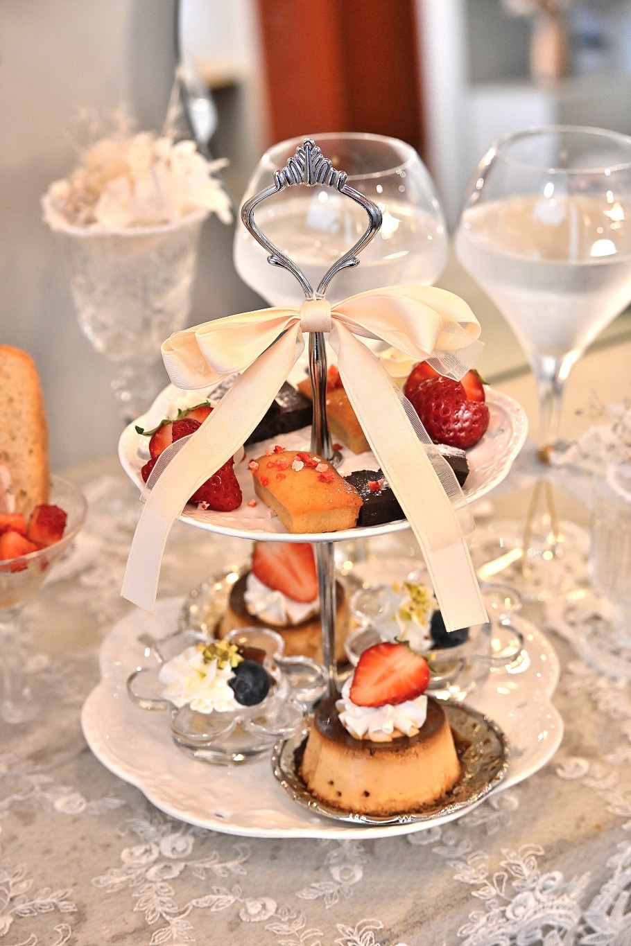 monoGRAM studio caféのアフタヌーンティー