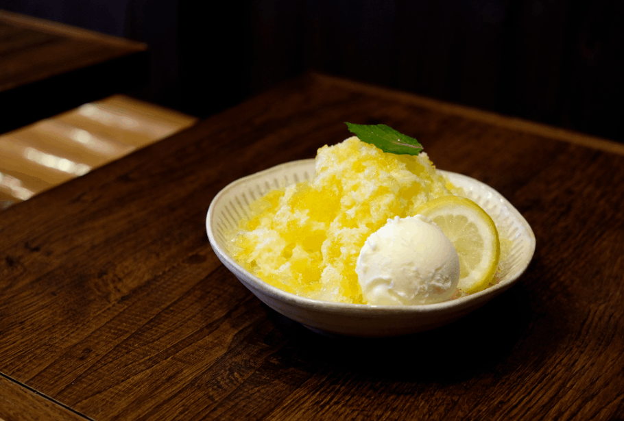 【新作】レモンみるくクリームかき氷 1,300円(税込)